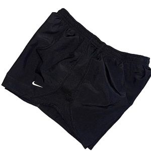 Nike Dri-FIT Athletic Running Shorts Black Youth Large